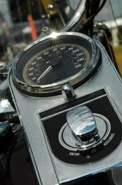 Motorcycle dials Stock Photos