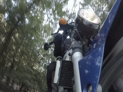 Motorcycle Driver 01 Stockbeeldmateriaal 77611623