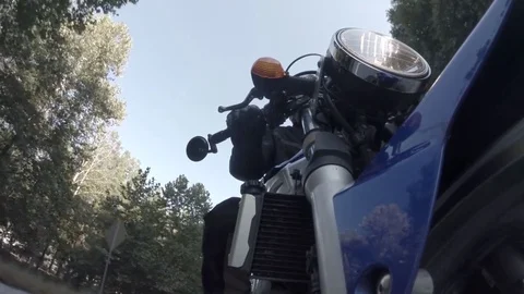 Motorcycle Driver 03 Stockbeeldmateriaal 77613333