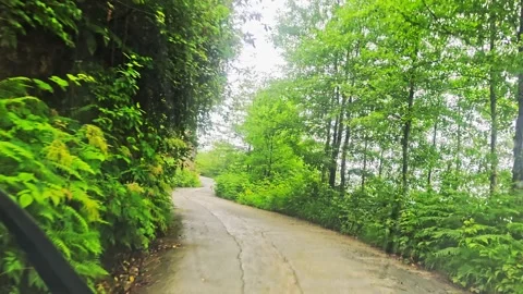 A motorcycle that is driving. Stock Footage 282839575
