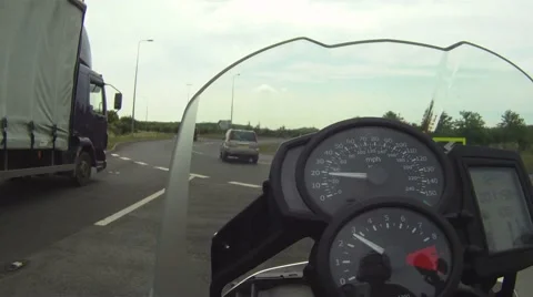 Motorcycle Stock Footage