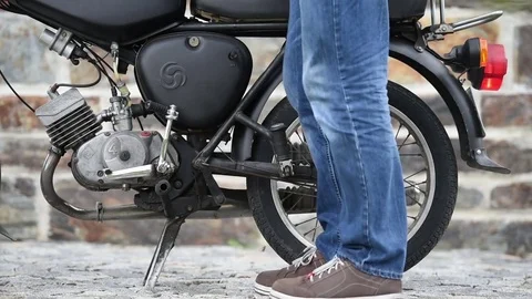 Motorcycle Stock Footage 75196670