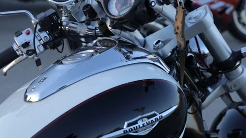 Motorcycle Stock Footage 98232217