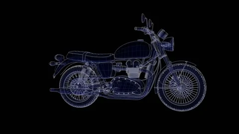 Motorcycle Stock Footage 157561896
