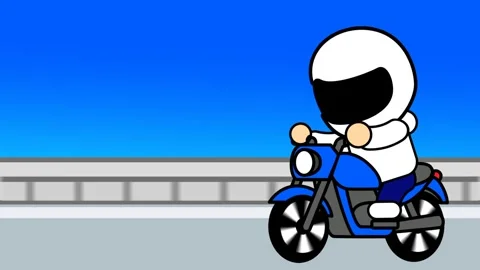 Motorcycle Stock Footage 335608760