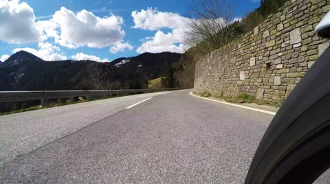 Motorcycle Front View 動画素材 49649477