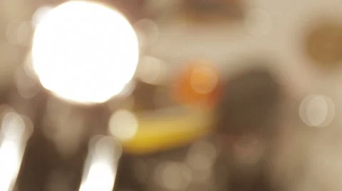 Motorcycle Headlight Rack Focus Stock Footage 34334564