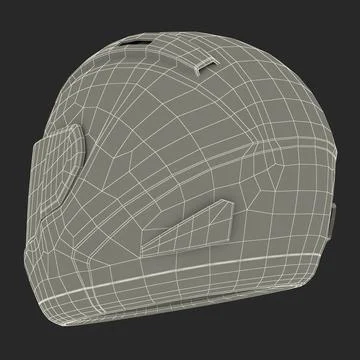 Motorcycle Helmet Generic ~ 3D Model #90944276 | Pond5