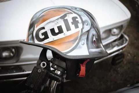Motorcycle helmet Stock Photos