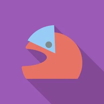 Motorcycle Helmets Stock Illustration