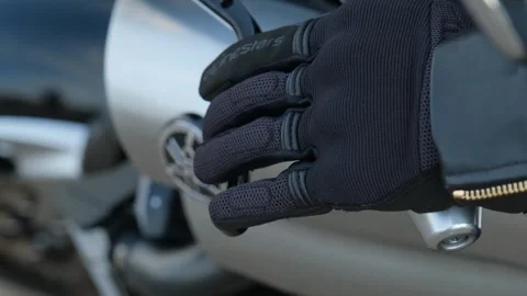 Motorcycle Ignition Key Turn 스톡 동영상 254417903