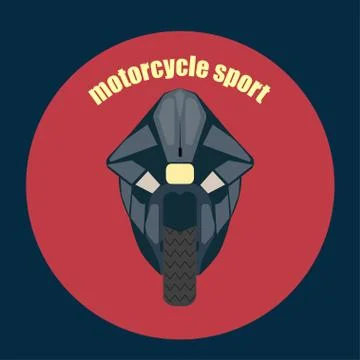Motorcycle Stock Illustration