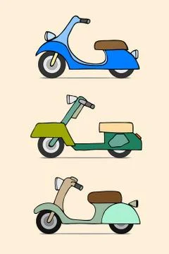 Motorcycle Illustrazione stock