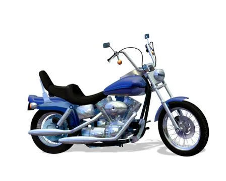 Motorcycle Stock Illustration