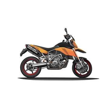 Motorcycle Stock Illustration