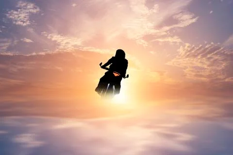 Motorcycle illustrations Stock Illustration