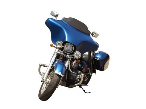 Motorcycle isolated 스톡 사진