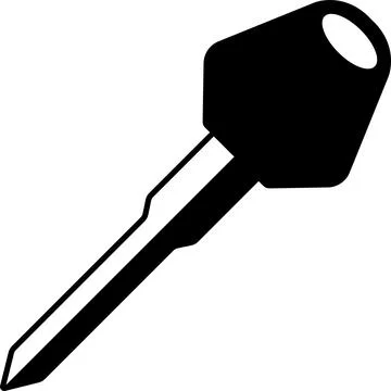 Motorcycle key icon. Stock Illustration
