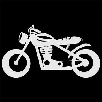 Motorcycle logo vector illustration design Stock Illustration
