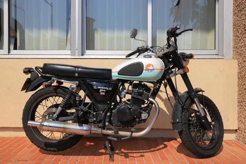 Motorcycle Mash Seventy five Foto stock