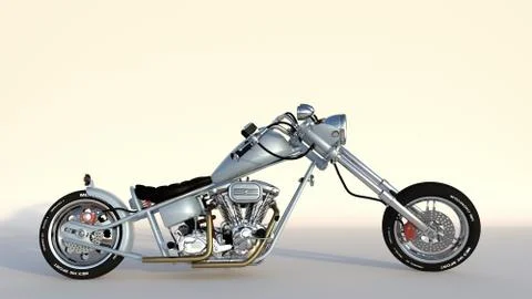 Motorcycle model Stock Illustration