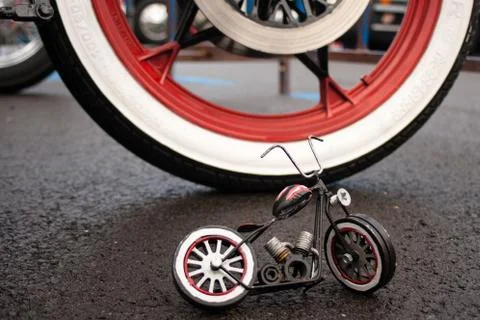 Motorcycle model Stock Photos