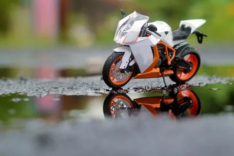 Motorcycle model Stock Photos