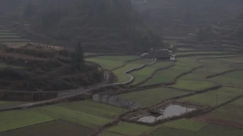 Motorcycle on mountain road Stock Footage 235133894
