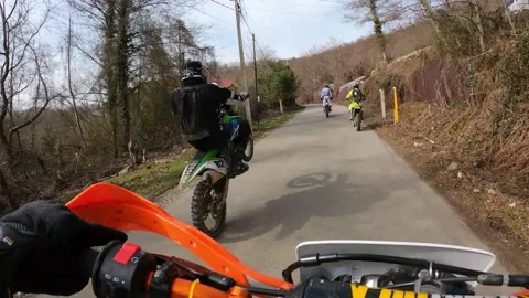 Motorcycle one wheelly Stock Footage 150744446