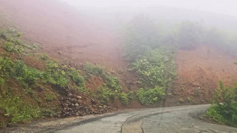 A motorcycle parked on the. Stock Footage 282841021