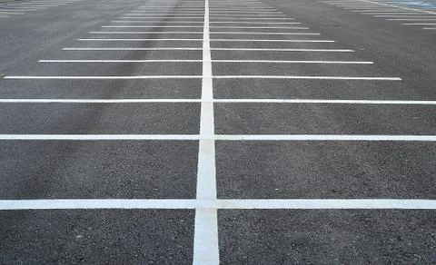 Motorcycle parking Stock Photos