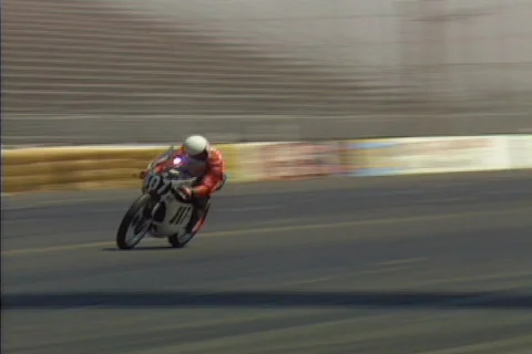Motorcycle race 06 Stock Footage 644328