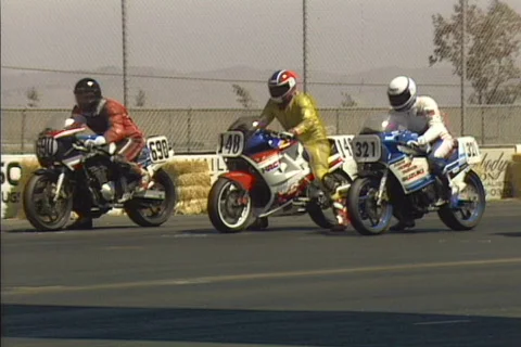 Motorcycle race 07 Video stock 644348