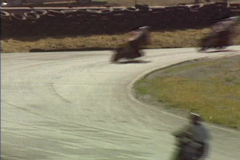 Motorcycle race 11 Stock Footage 644515
