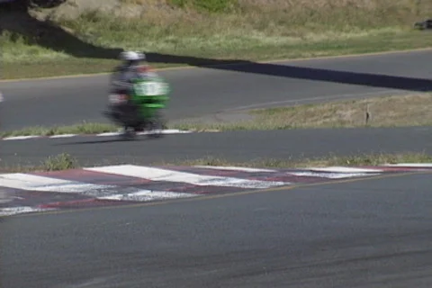 Motorcycle race 15 Stock Footage 644372