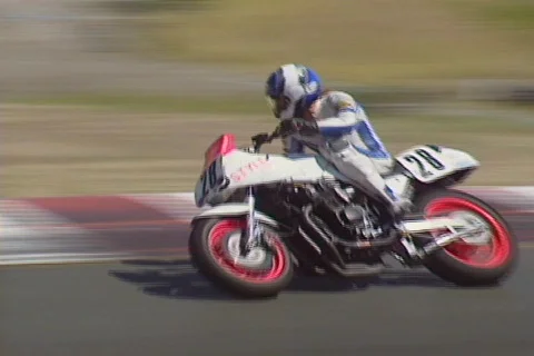 Motorcycle race 17 Stock Footage 644393