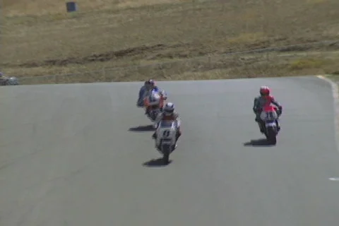Motorcycle race 18 Stock Footage 644397