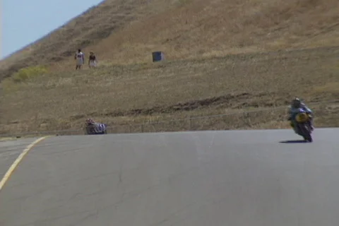 Motorcycle race 19 Stock Footage 644523