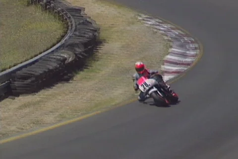 Motorcycle race 22 Stock Footage 644407