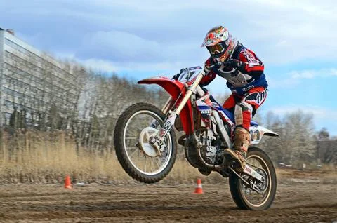 The Motorcycle Racing Foto stock
