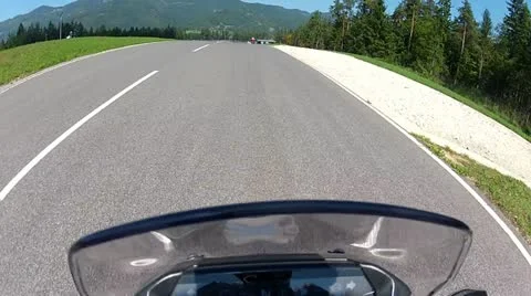 Motorcycle Racing Training 1 Stock Footage