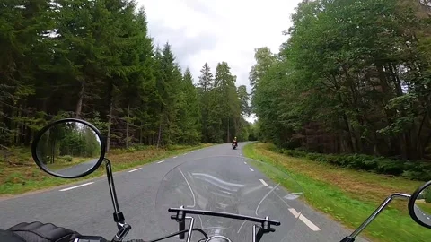 Motorcycle Ride Stock Footage 271353633