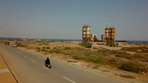 Motorcycle Rider Stock Footage 111759620