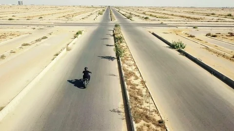 Motorcycle Rider Stock Footage 111759631