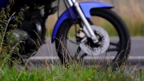 A motorcycle road background 4k 25fps video Stock-Footage 316919846