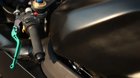 Motorcycle side shot 스톡 동영상 48369800