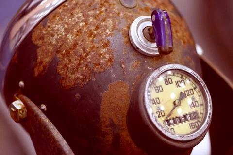 Motorcycle speedometer Stock Photos