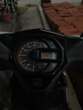 Motorcycle speedometer Stock Photos