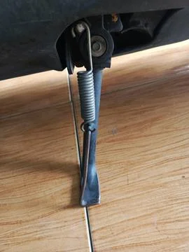Motorcycle stand Stock Photos