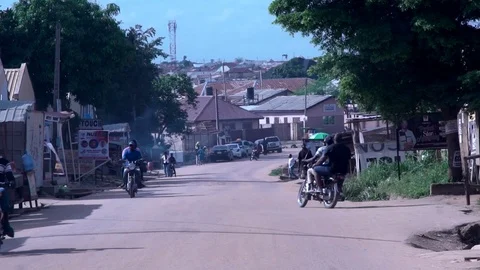 Motorcycle Traffic Slow Motion  co Stock Footage 116624772